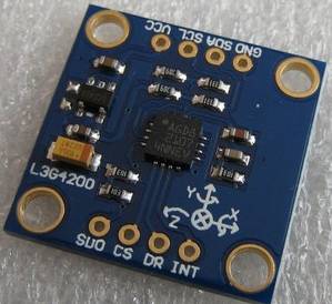 Modulo sensore giroscopio digitale asse GY-50 L3G4200D modulo velocità  angolare Arduino - CircuitoIntegrato - Vendita al dettaglio e all'ingrosso  di componenti di elettronica, domotica, robotica.